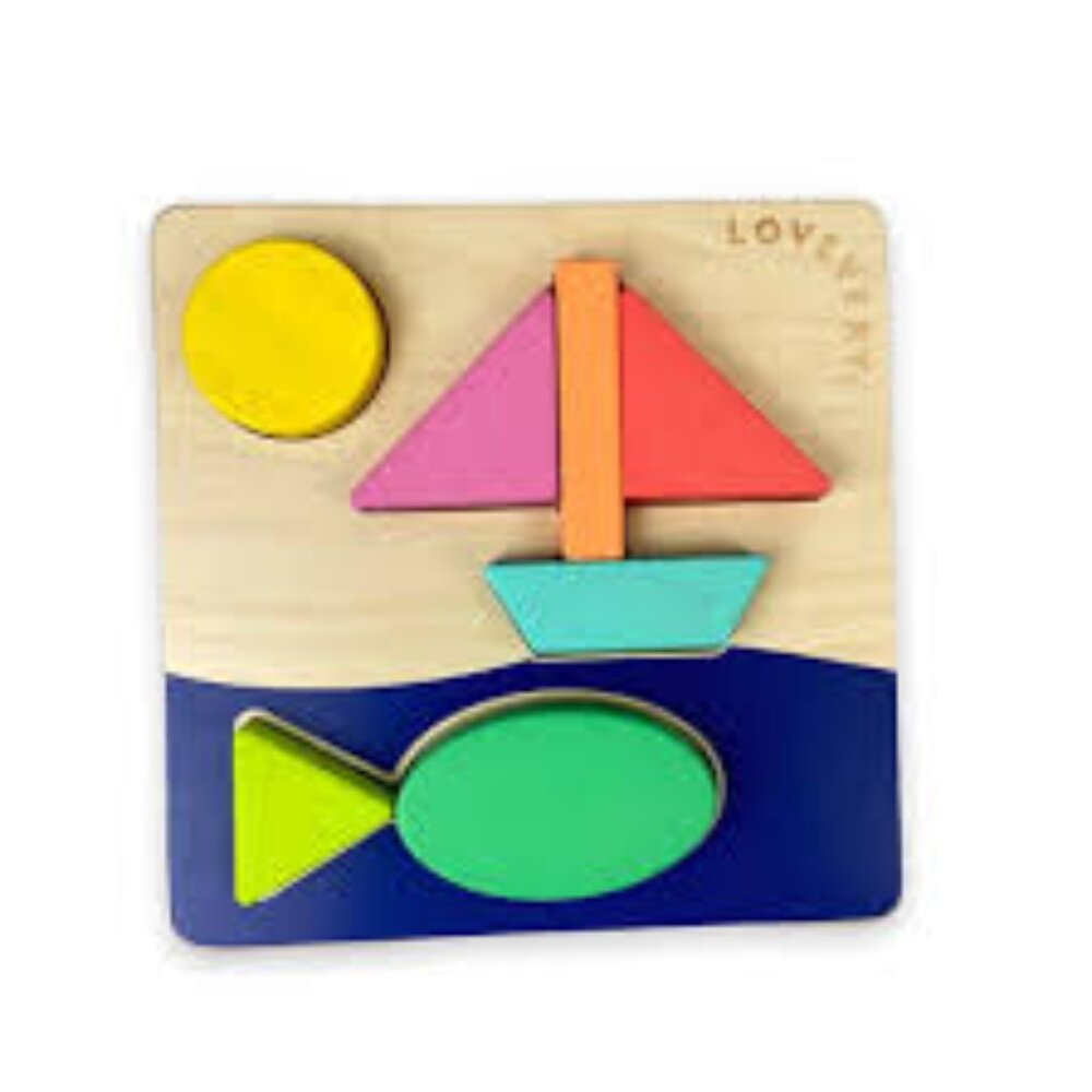 Lovevery Double-Sided Sunny Day Puzzle